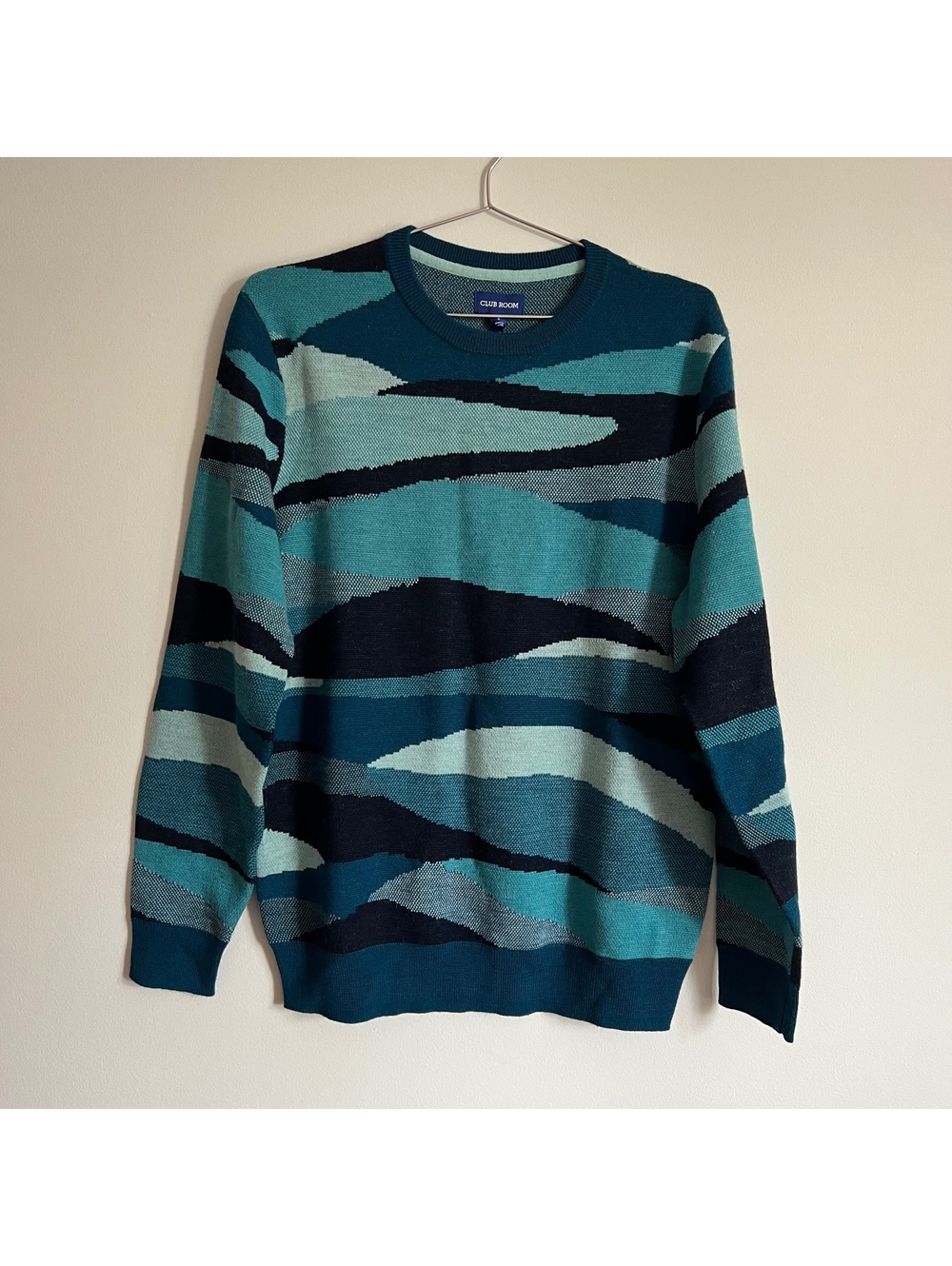 Club Room Men's Merino Wool Blend Sweater Size Small